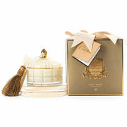 נר יוקרתי ART DECO קרם CREAM AND GOLD