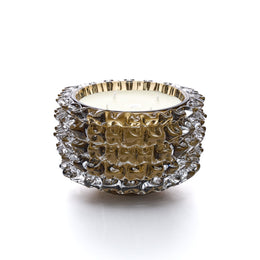 נר קערה קריסטל שמפניה