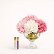 כלי קריסטל PROVANCE HYDRANGEAS ורוד בינוני
